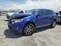 Salvage cars for sale at Sun Valley, CA auction: 2014 Ford Edge SEL