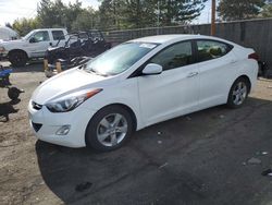 Salvage cars for sale at Denver, CO auction: 2013 Hyundai Elantra GLS