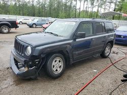 Jeep Patriot Sport salvage cars for sale: 2016 Jeep Patriot Sport