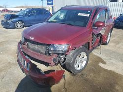 Salvage cars for sale at Mcfarland, WI auction: 2015 Jeep Compass Latitude