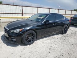 Salvage cars for sale at Haslet, TX auction: 2014 Infiniti Q50 Base