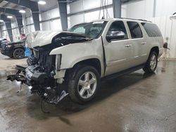 Salvage cars for sale at Ham Lake, MN auction: 2014 Chevrolet Suburban K1500 LTZ