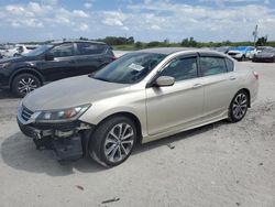Vehiculos salvage en venta de Copart West Palm Beach, FL: 2014 Honda Accord Sport