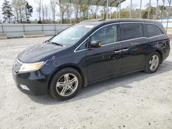 Salvage cars for sale at Spartanburg, SC auction: 2011 Honda Odyssey Touring