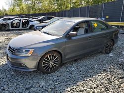 Salvage cars for sale at Waldorf, MD auction: 2016 Volkswagen Jetta Sport