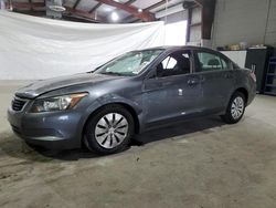 Salvage cars for sale at North Billerica, MA auction: 2009 Honda Accord LX