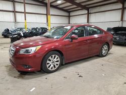 Subaru Legacy salvage cars for sale: 2015 Subaru Legacy 2.5I Premium