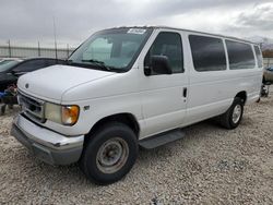Salvage cars for sale from Copart Magna, UT: 2001 Ford Econoline E350 Super Duty Wagon
