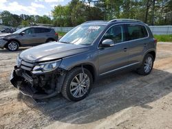 Salvage cars for sale at Fairburn, GA auction: 2016 Volkswagen Tiguan S