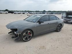 Salvage cars for sale at San Antonio, TX auction: 2023 Audi A4 Premium Plus 45
