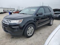 Salvage cars for sale from Copart Haslet, TX: 2019 Ford Explorer XLT