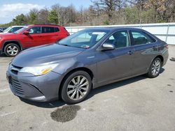 Salvage cars for sale at Brookhaven, NY auction: 2015 Toyota Camry Hybrid