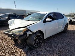 Vehiculos salvage en venta de Copart Phoenix, AZ: 2015 Toyota Corolla L