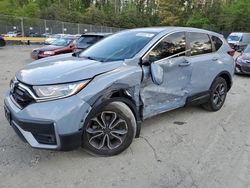 Salvage cars for sale from Copart Waldorf, MD: 2021 Honda CR-V EXL