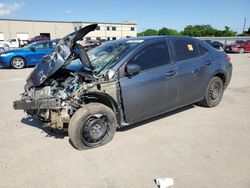 Salvage cars for sale from Copart Wilmer, TX: 2018 Toyota Corolla L