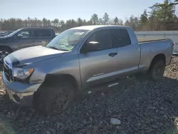 Salvage cars for sale at Windham, ME auction: 2012 Toyota Tundra Double Cab SR5