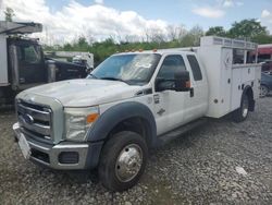 Salvage cars for sale from Copart Madisonville, TN: 2013 Ford F550 Super Duty