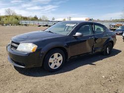 Salvage cars for sale at Columbia Station, OH auction: 2010 Dodge Avenger SXT