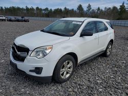 Salvage cars for sale at Windham, ME auction: 2014 Chevrolet Equinox LS