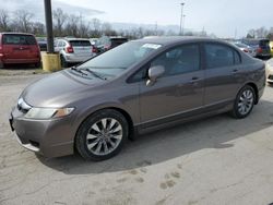 Salvage cars for sale at Fort Wayne, IN auction: 2010 Honda Civic EXL