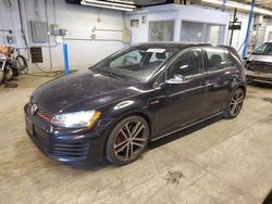 Salvage cars for sale at Wheeling, IL auction: 2017 Volkswagen GTI Sport
