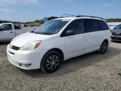 Salvage cars for sale from Copart Anderson, CA: 2005 Toyota Sienna CE