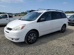 Toyota Sienna CE salvage cars for sale: 2005 Toyota Sienna CE