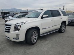 Salvage cars for sale from Copart Sun Valley, CA: 2015 Cadillac Escalade Luxury