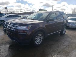 Salvage cars for sale from Copart Chicago Heights, IL: 2018 Ford Explorer XLT