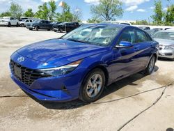 Salvage cars for sale at Cahokia Heights, IL auction: 2021 Hyundai Elantra SE