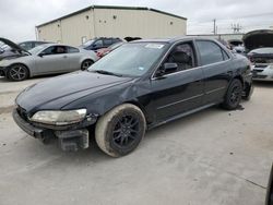 Salvage cars for sale from Copart Haslet, TX: 2001 Honda Accord EX