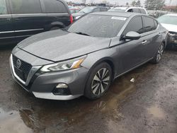 Nissan Altima SL salvage cars for sale: 2020 Nissan Altima SL