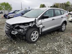 Salvage cars for sale at Mebane, NC auction: 2019 Ford Escape S