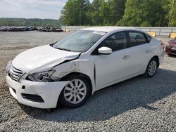 Salvage cars for sale at Concord, NC auction: 2015 Nissan Sentra S