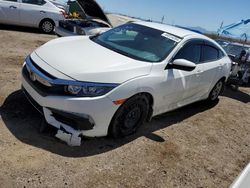 Honda salvage cars for sale: 2016 Honda Civic LX