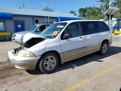 Salvage cars for sale at Wichita, KS auction: 2003 Ford Windstar SEL