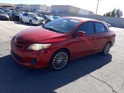 Salvage cars for sale at North Las Vegas, NV auction: 2012 Toyota Corolla Base