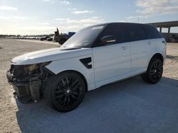 Salvage cars for sale from Copart West Palm Beach, FL: 2017 Land Rover Range Rover Sport SVR