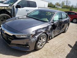 Salvage cars for sale from Copart Cahokia Heights, IL: 2019 Honda Accord LX