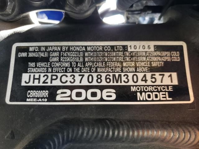 2006 Honda CBR600 RR