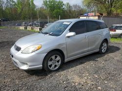 Toyota salvage cars for sale: 2005 Toyota Corolla Matrix Base