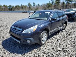 Salvage cars for sale at Windham, ME auction: 2014 Subaru Outback 2.5I Limited