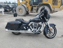 Salvage motorcycles for sale at Des Moines, IA auction: 2015 Harley-Davidson Flhxs Street Glide Special