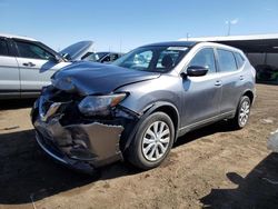 Salvage cars for sale from Copart Brighton, CO: 2015 Nissan Rogue S