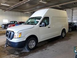 Salvage cars for sale from Copart Franklin, WI: 2019 Nissan NV 2500 S