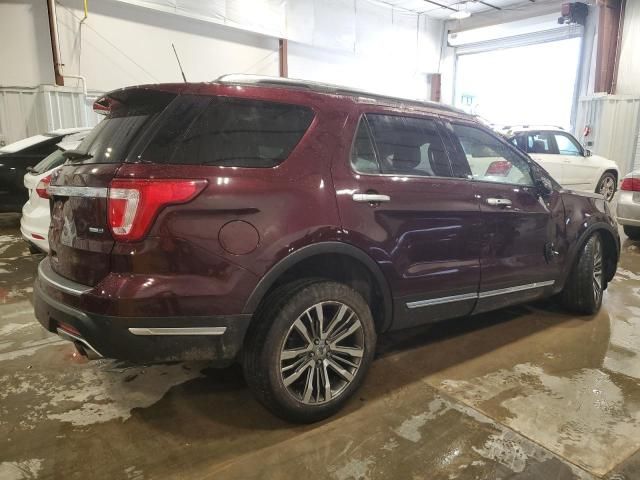 2018 Ford Explorer Platinum