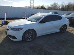 Salvage cars for sale at Windsor, NJ auction: 2015 Acura TLX