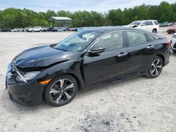 Salvage cars for sale from Copart Charles City, VA: 2018 Honda Civic Touring