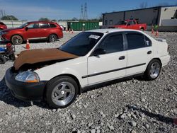 Honda Civic salvage cars for sale: 1998 Honda Civic LX