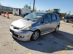 Salvage cars for sale from Copart Pekin, IL: 2007 Honda FIT S